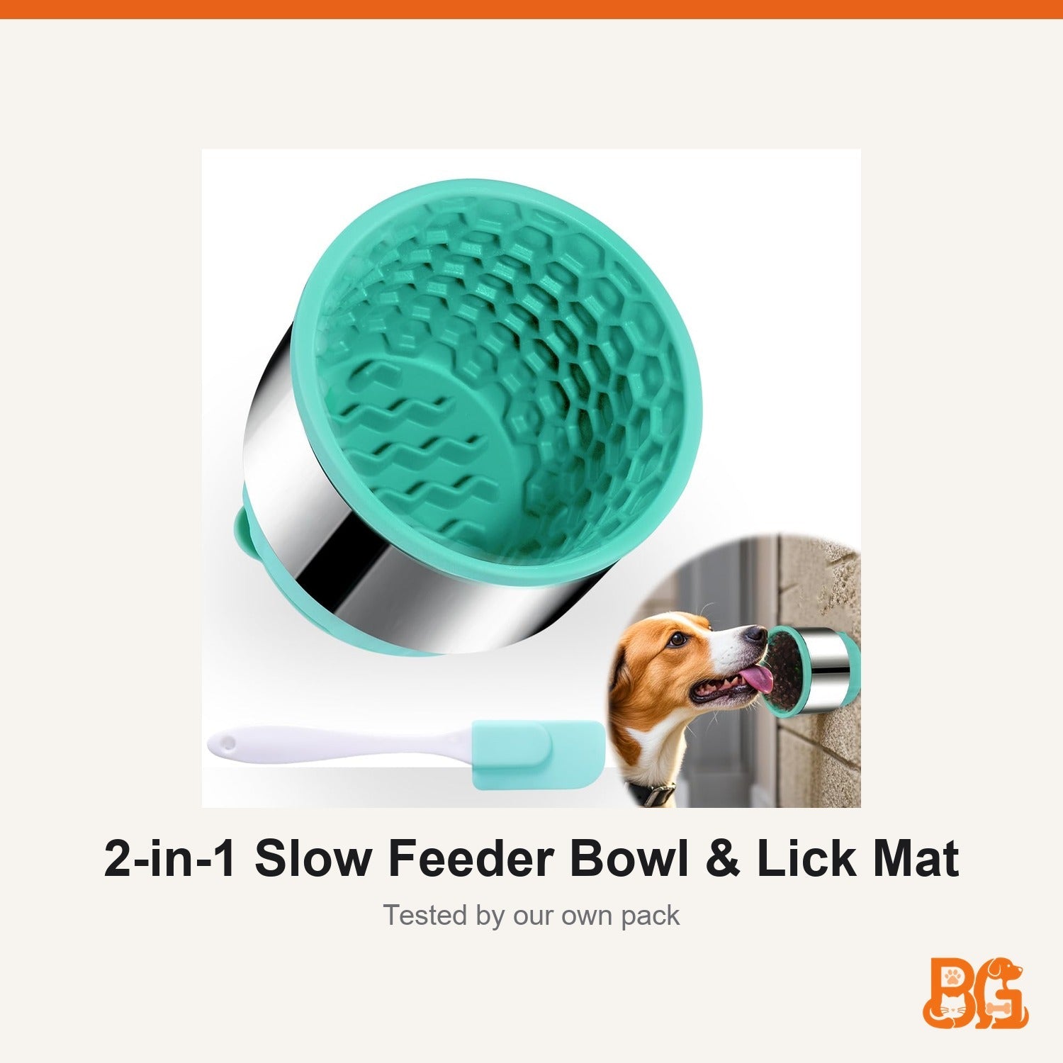 Barkable 2-in-1 Slow Feeder Bowl & Lick Mat
