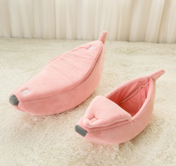 Barkable Banana Snuggle Bed