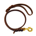 Barkable Leather Traffic Lead — 2.5 ft