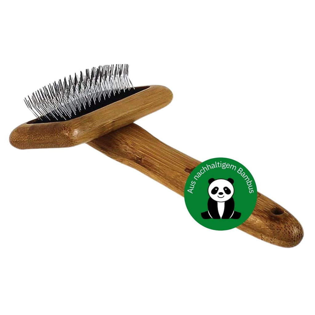 Alcott Bamboo Slicker Brush — Small