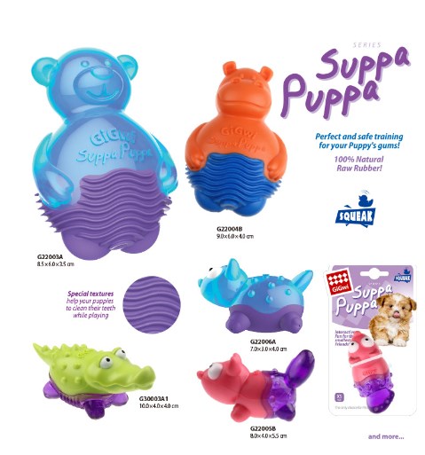Barkable Squeaky Molar Chew Toy