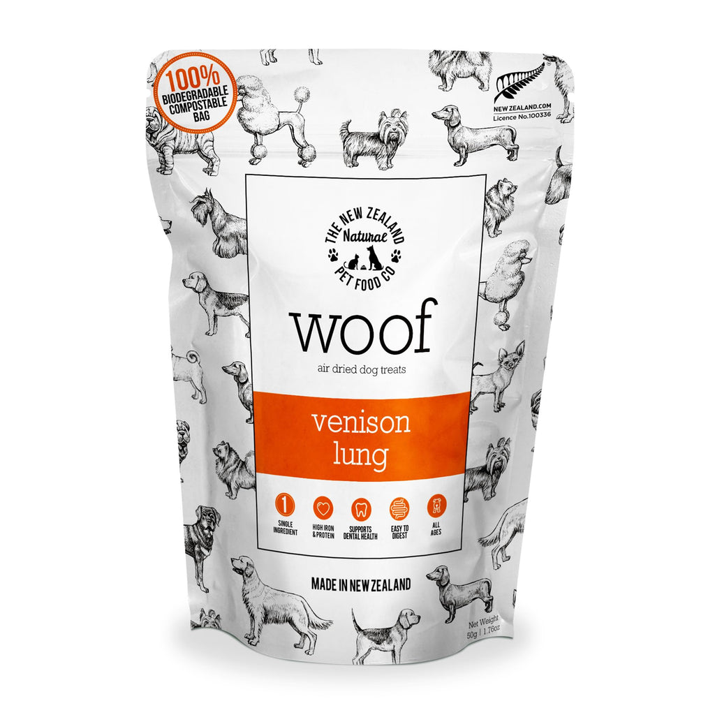 WOOF Air-Dried Venison Lung — 1.76 oz
