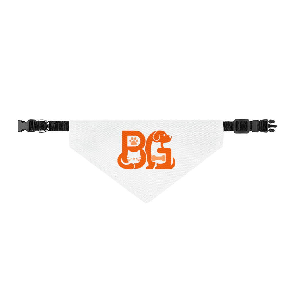 Barkable Clip-On Pet Bandana — Monogram, Custom Initials