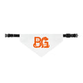 Barkable Clip-On Pet Bandana — Monogram, Custom Initials