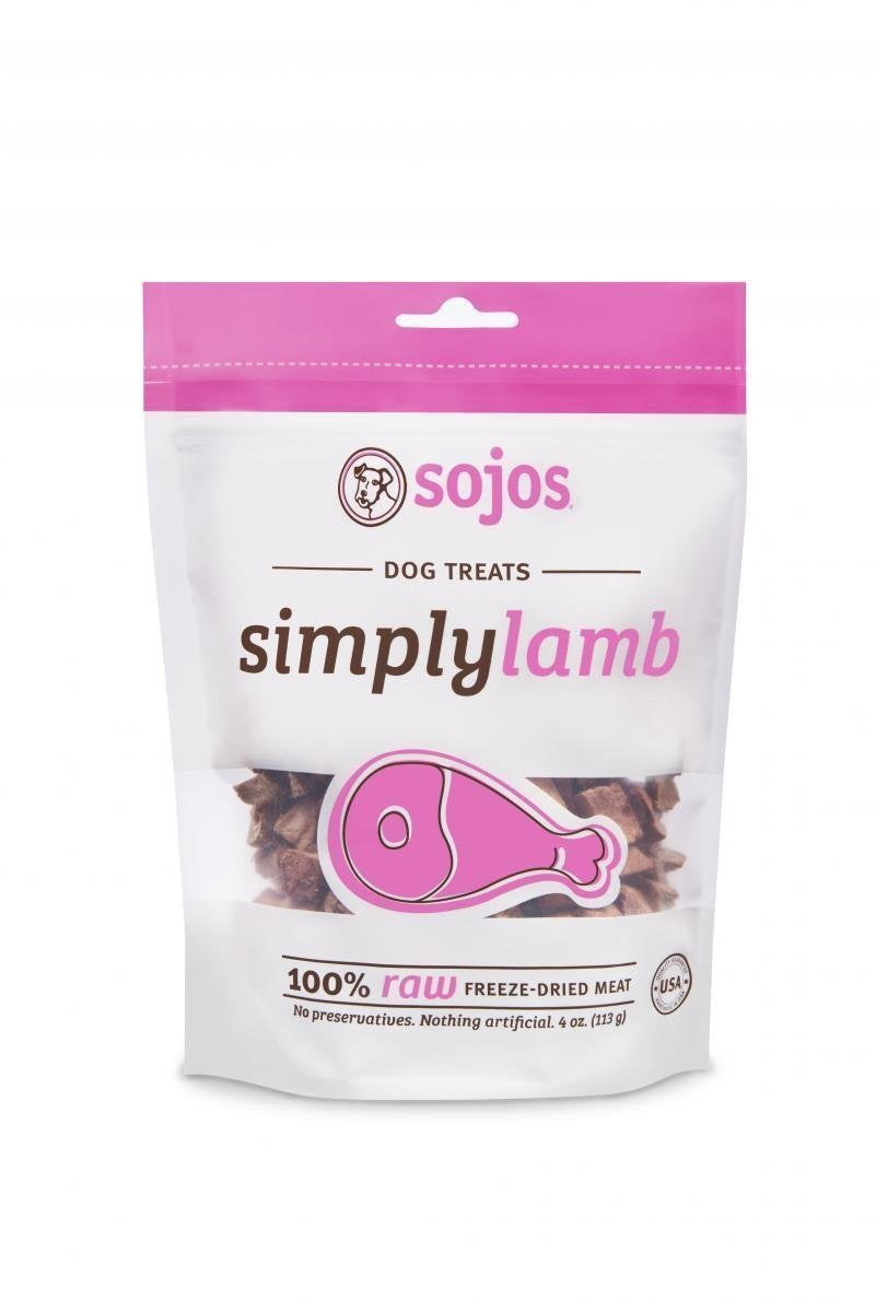 Sojos Simply Lamb Treats — 4 oz, 2 Pack