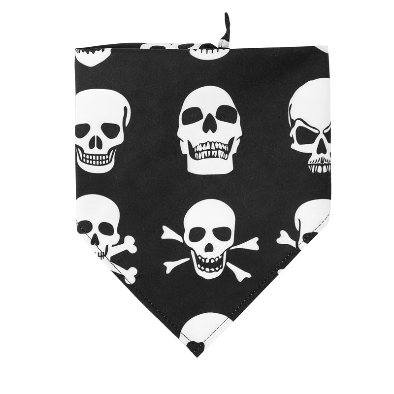 Barkable Skull Halloween Pet Bandana
