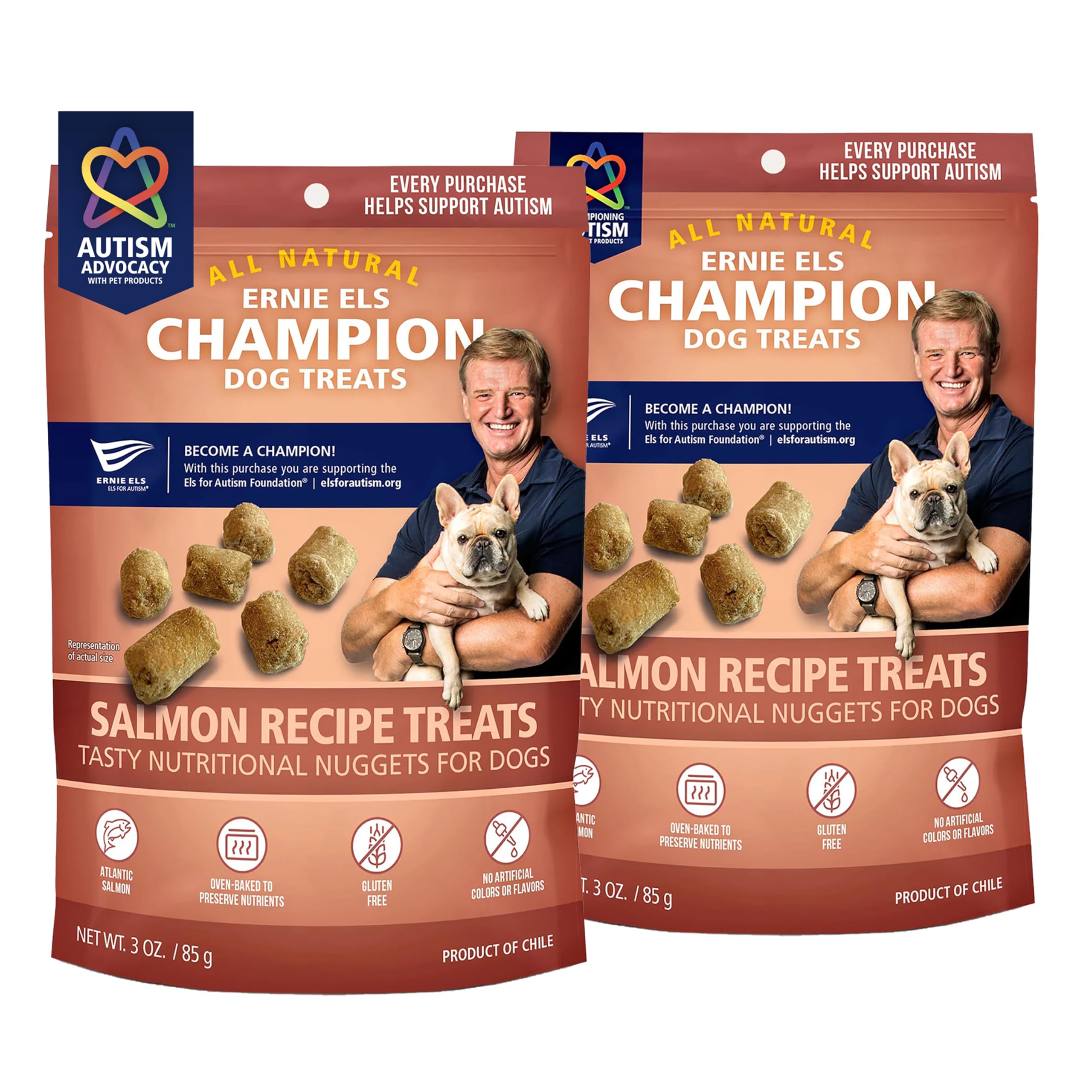 Ernie Els Salmon Treats — 3 oz, 2 Pack