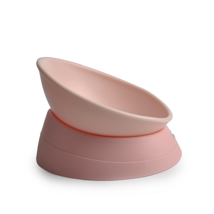 Barkable Tilted Cat Bowl — Non-Slip