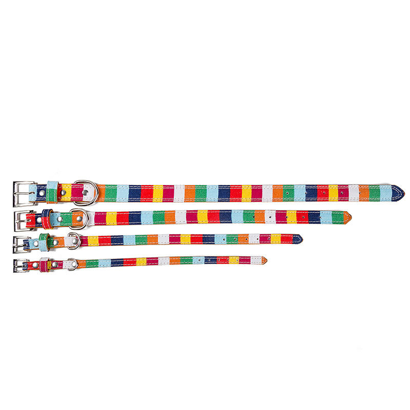 Barkable Rainbow Stripe Collar