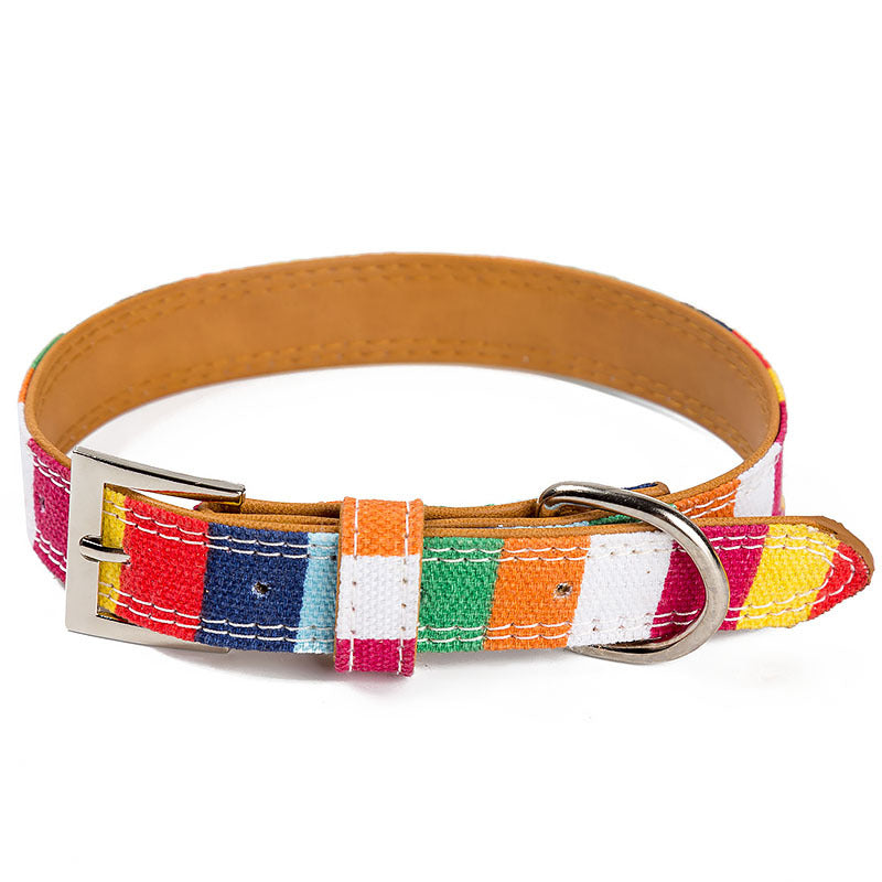 Barkable Rainbow Stripe Collar