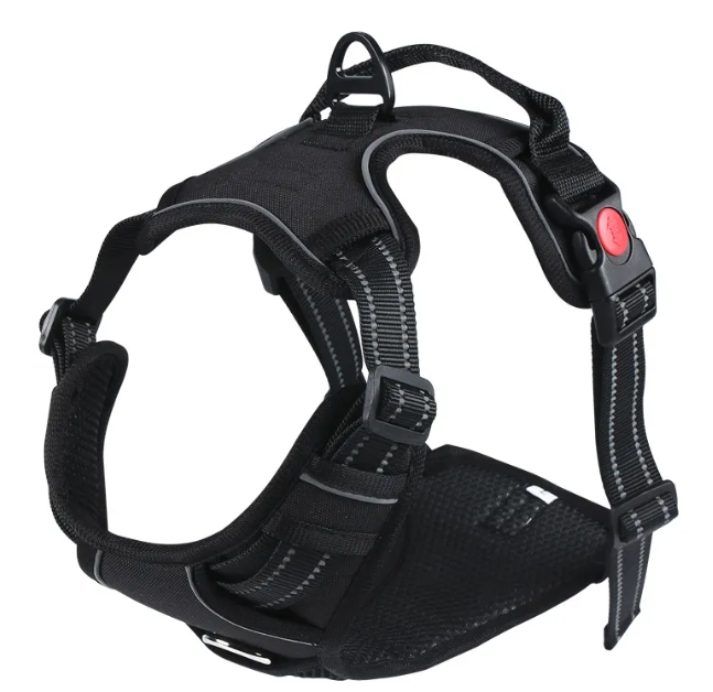 Barkable Oxford Vest Harness & Leash Set
