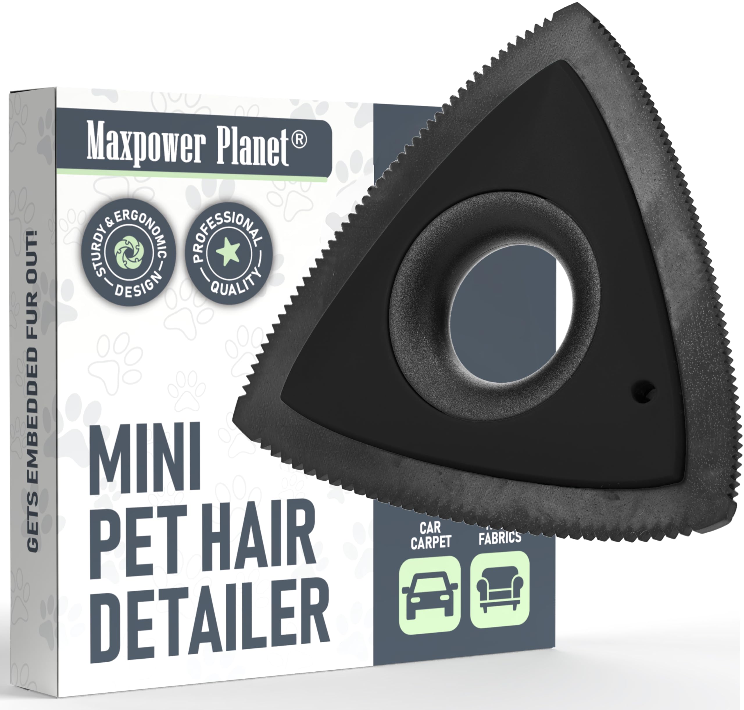 Barkable Pet Hair Remover — Car & Carpet Tool