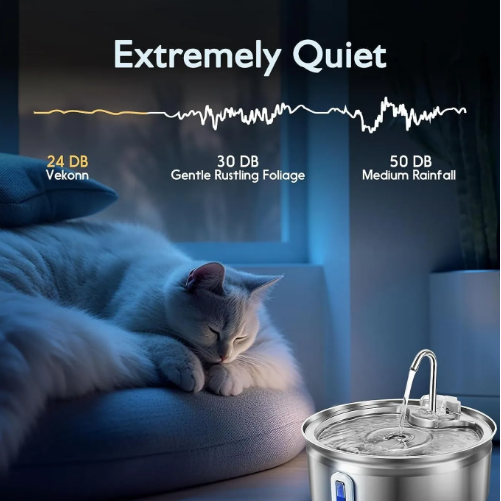 Barkable SteelFlow Water Fountain