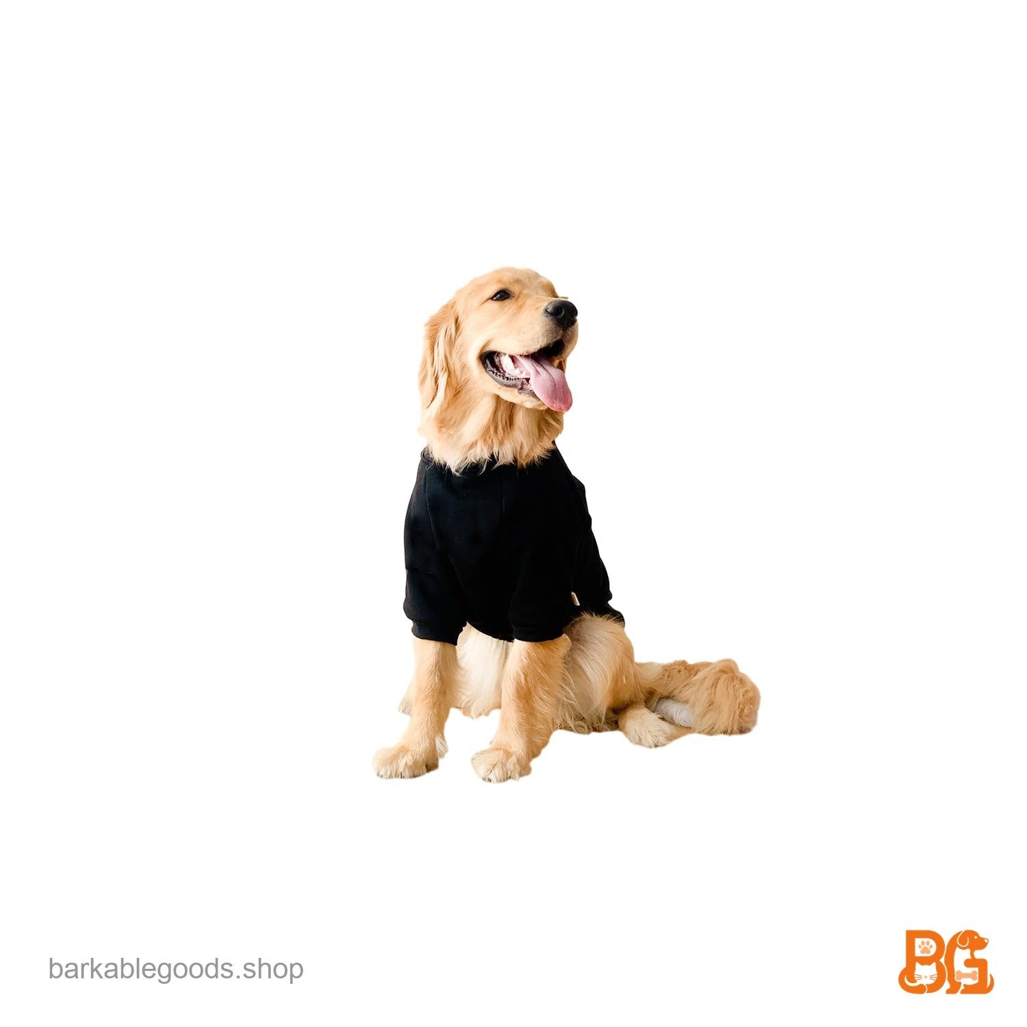 Barkable Fall Dog Sweater — Big Breeds, 55-66 lb