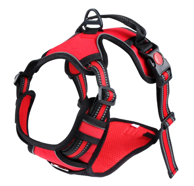 Barkable Oxford Vest Harness & Leash Set