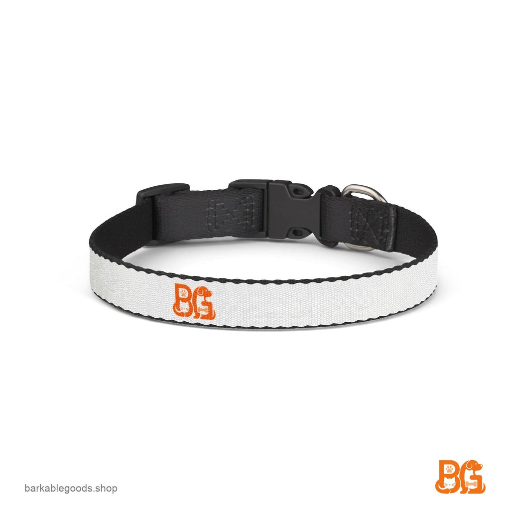 Barkable Clip-On Collar — Custom Embroidered Initials