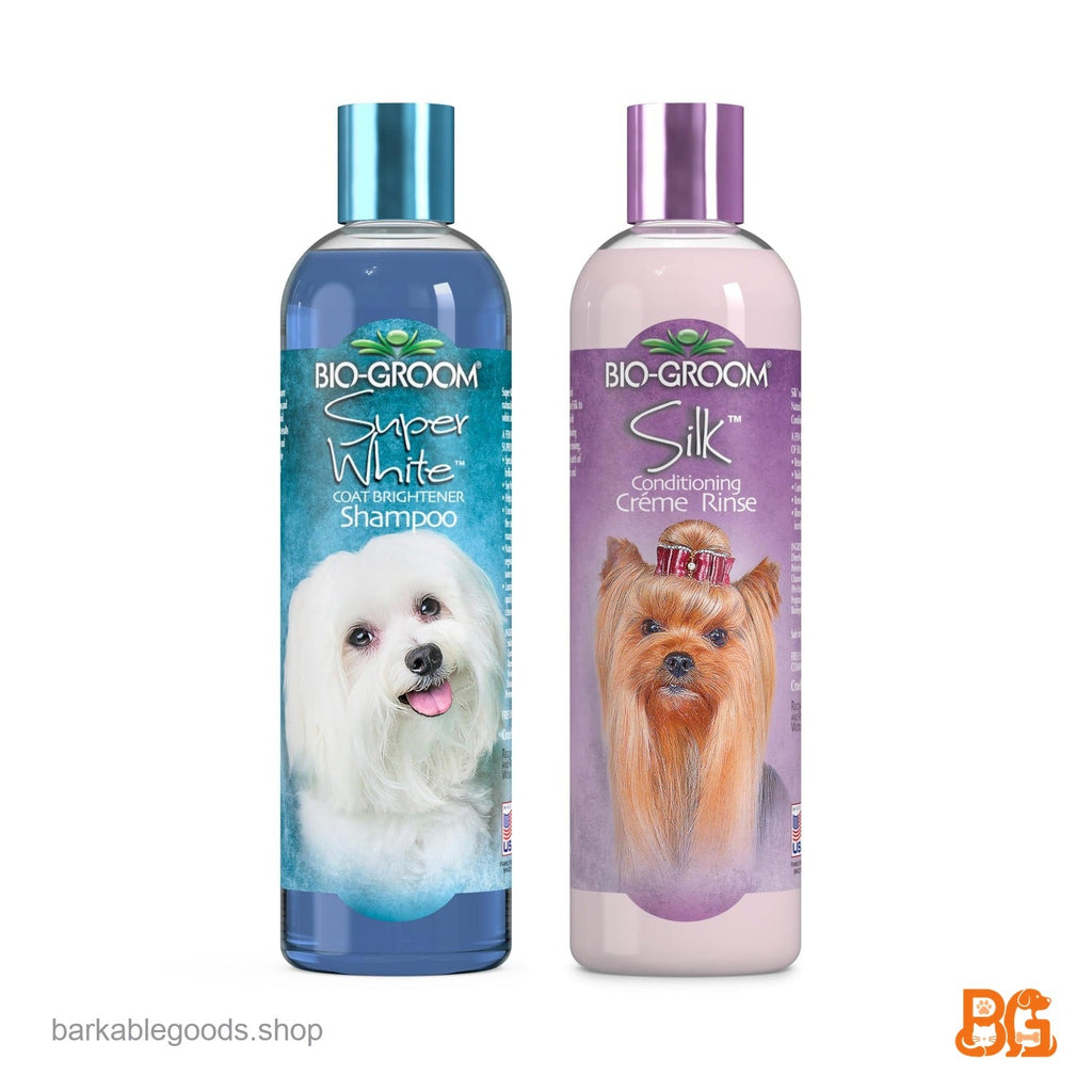 Bio-Groom Whitening Shampoo & Conditioner Set