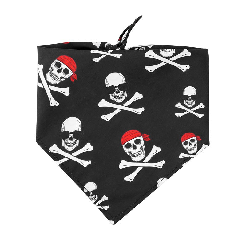 Barkable Skull Halloween Pet Bandana