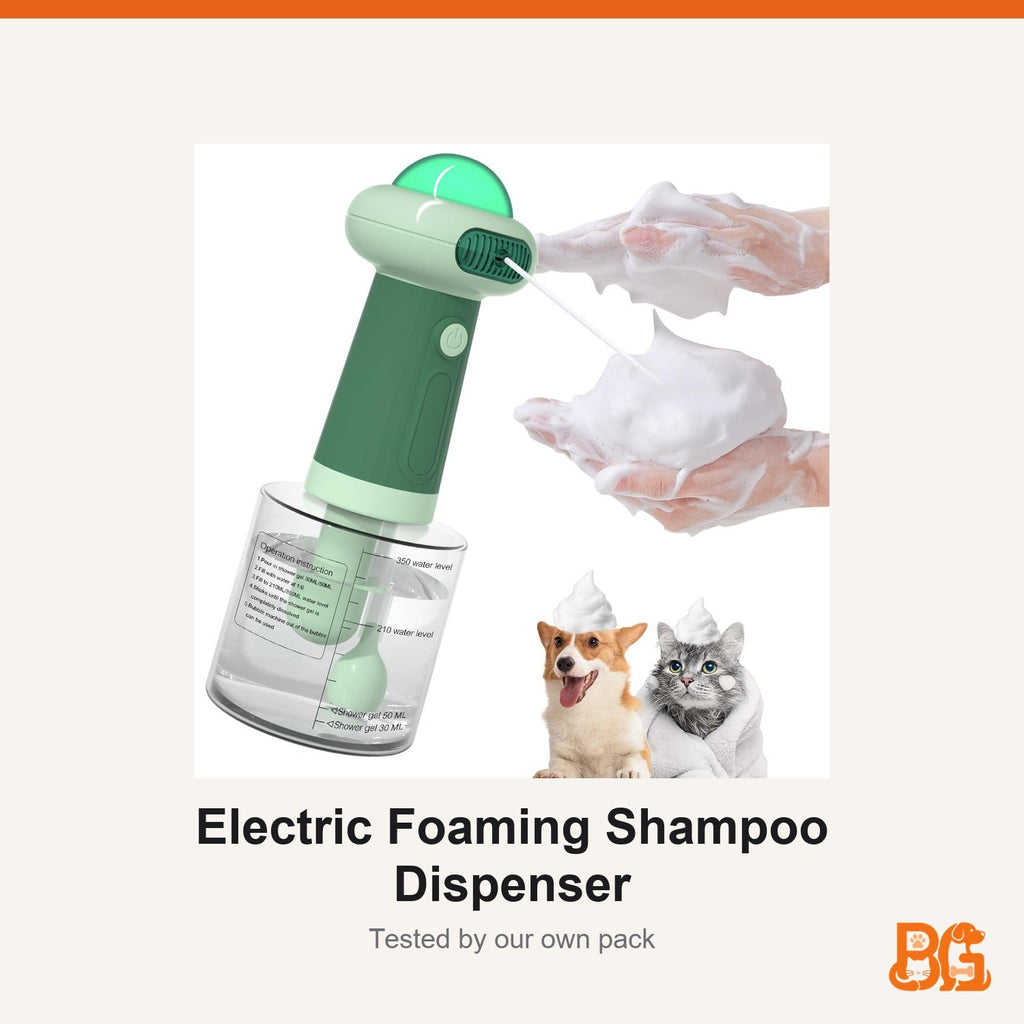 Barkable Electric Foaming Shampoo Dispenser