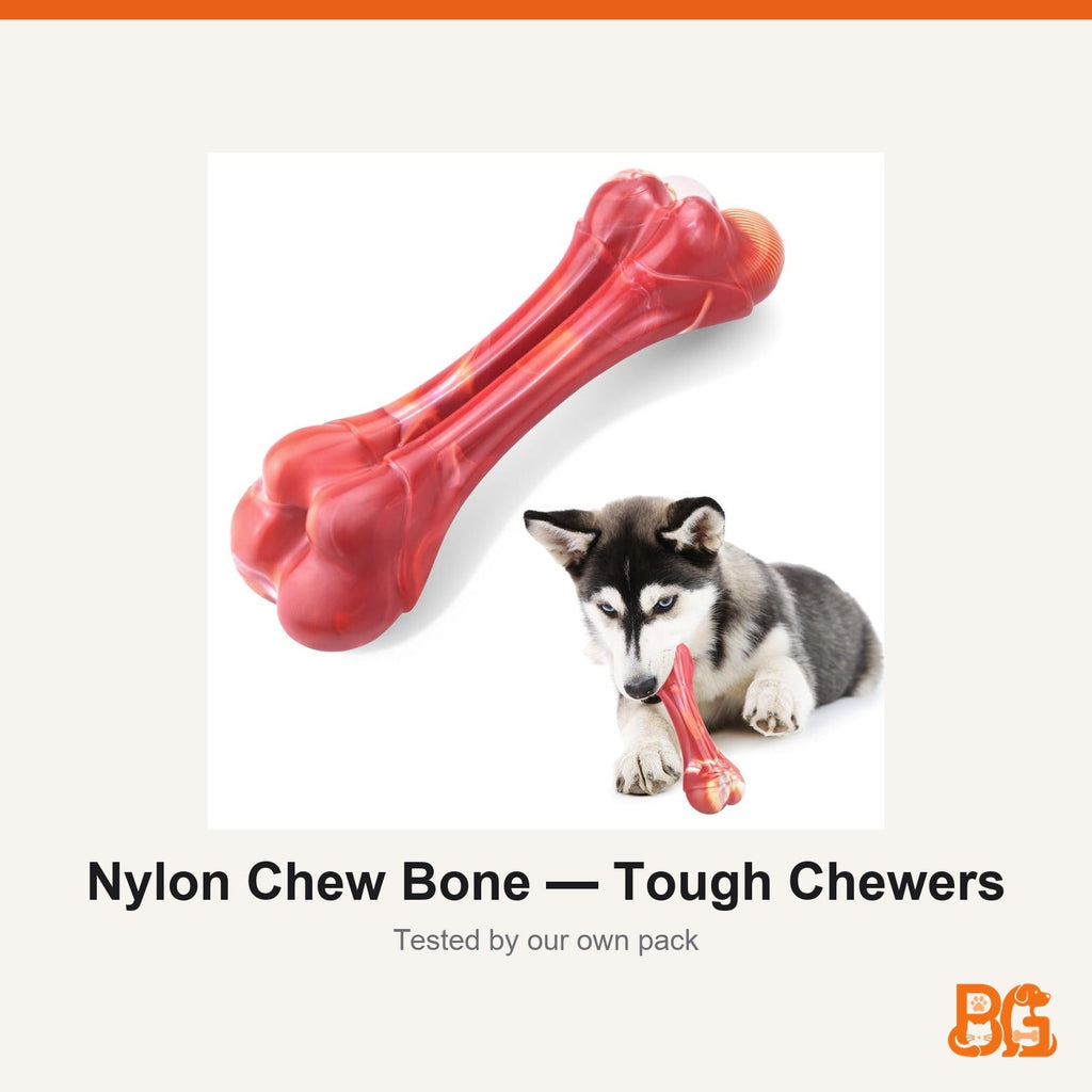 Barkable Nylon Chew Bone — Tough Chewers