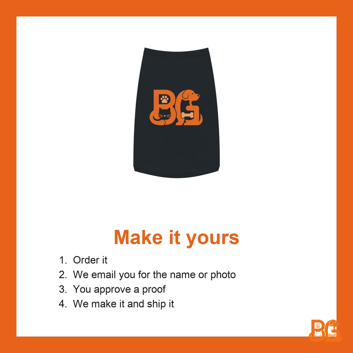 Barkable Pet Tank Top — Paw & Bone Graphic