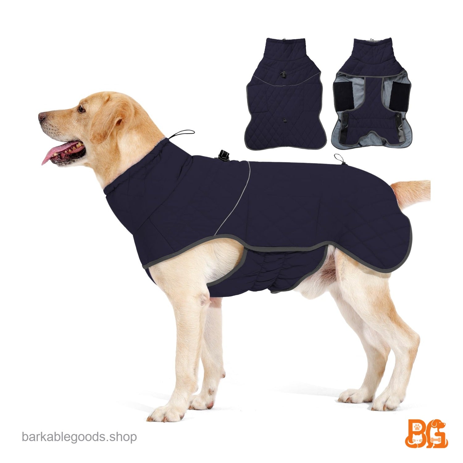 Barkable Reflective Winter Jacket — Windproof