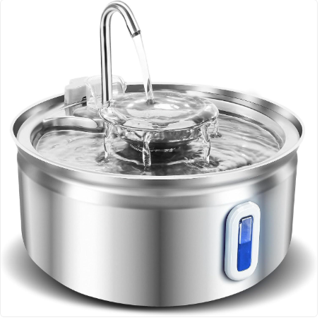 Barkable SteelFlow Water Fountain