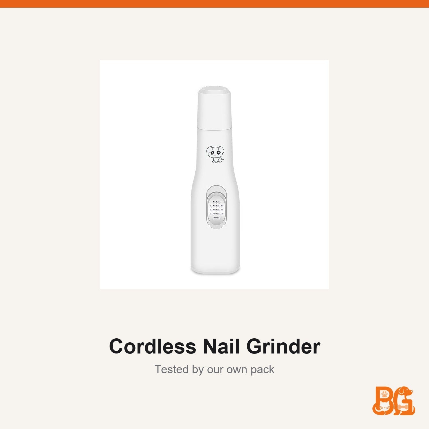 Barkable Cordless Nail Grinder