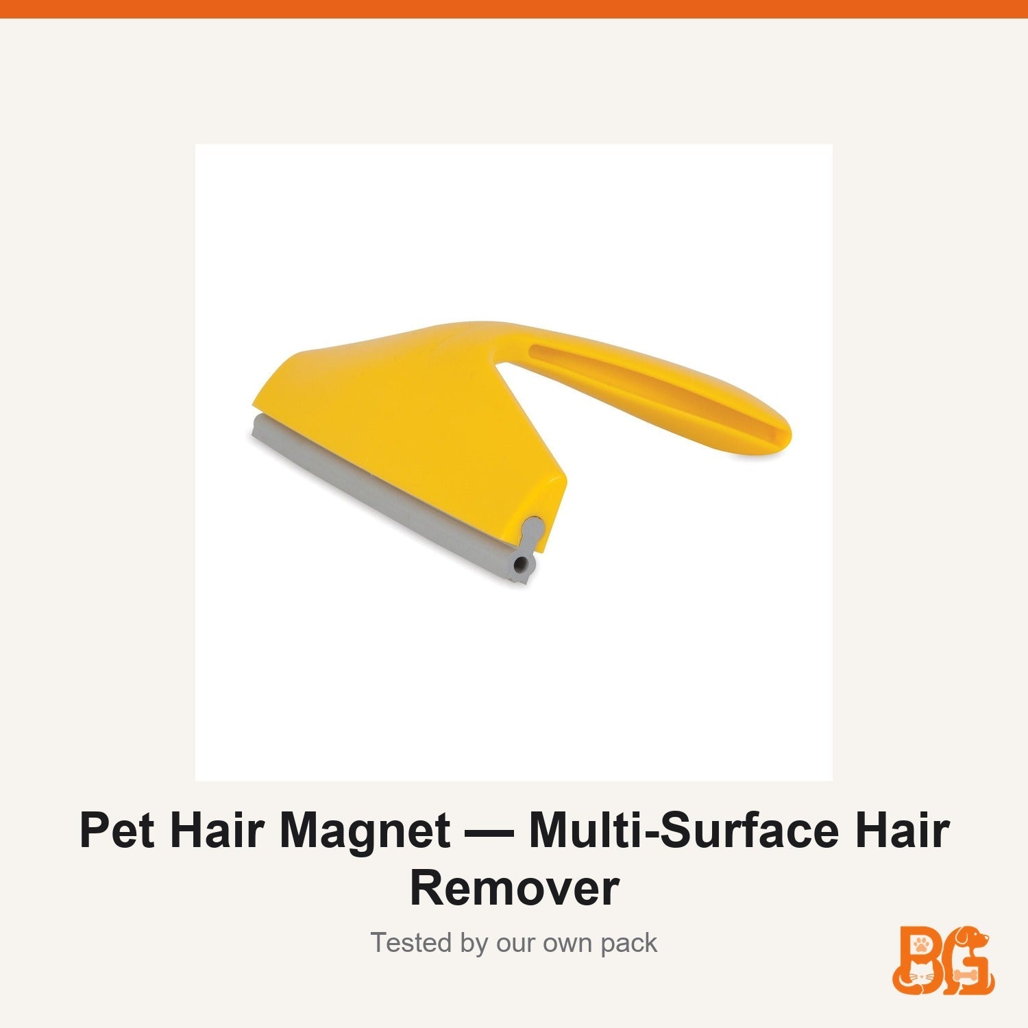 Barkable Pet Hair Magnet — Multi-Surface Hair Remover