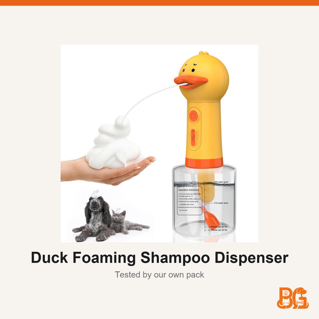 Barkable Duck Foaming Shampoo Dispenser