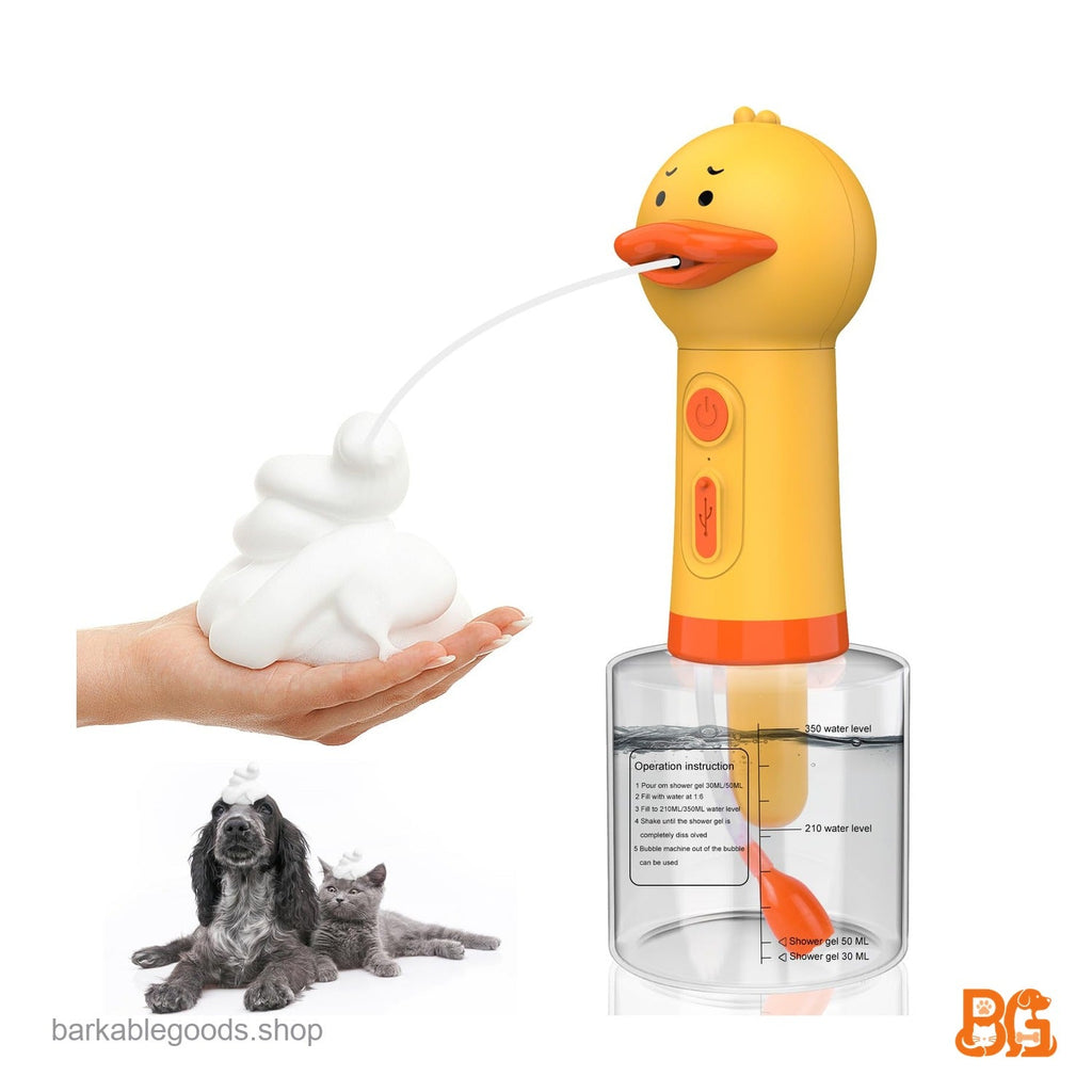 Barkable Duck Foaming Shampoo Dispenser