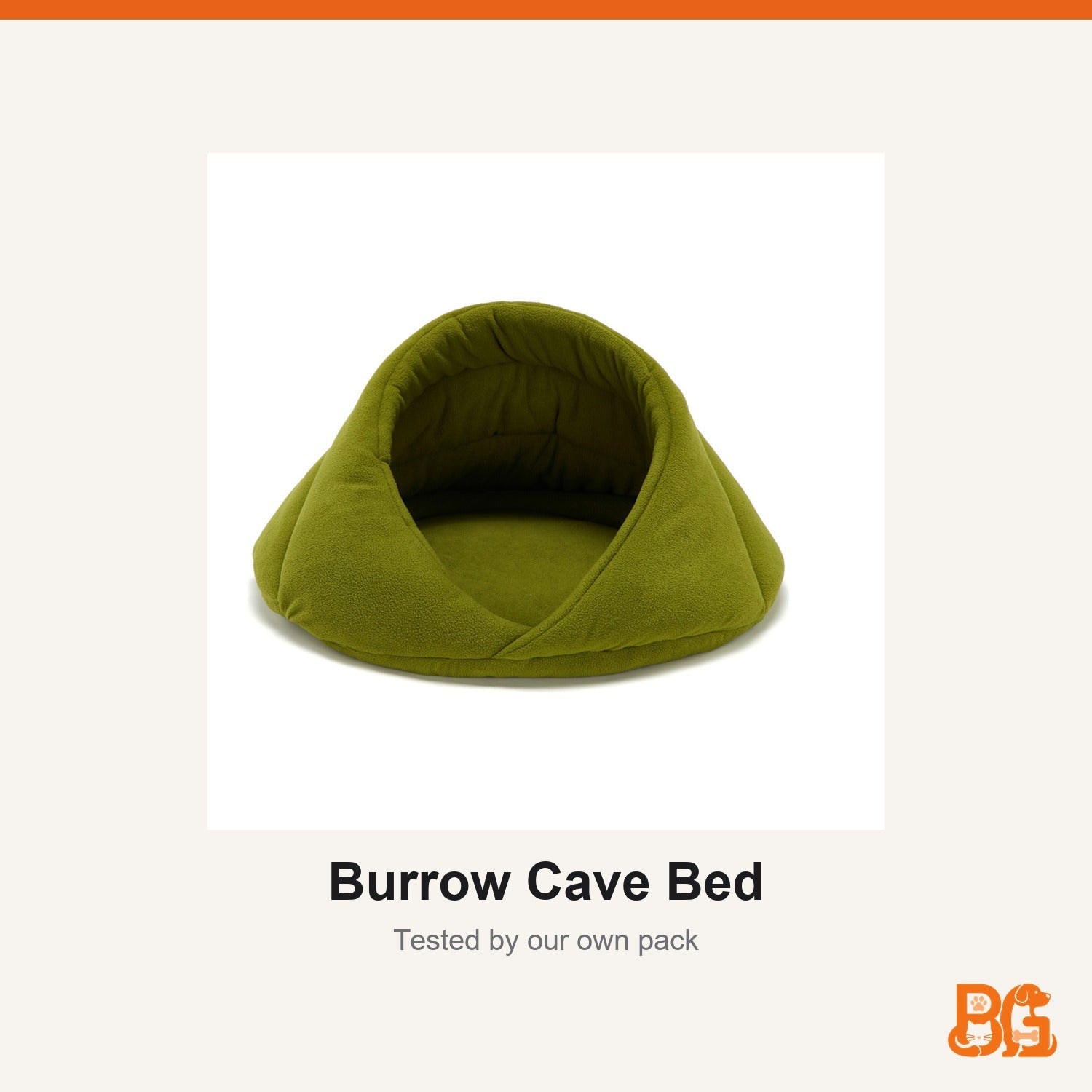 Barkable Burrow Cave Bed