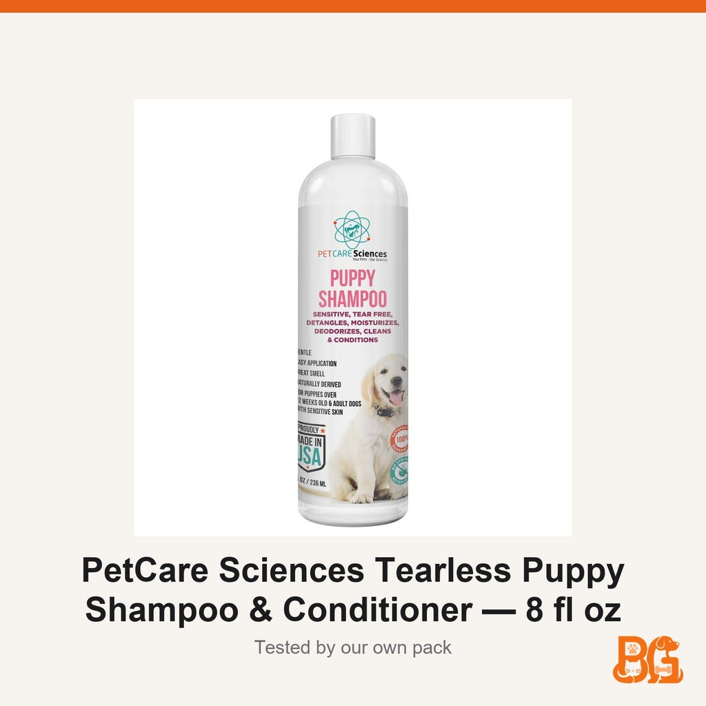 PetCare Sciences Tearless Puppy Shampoo & Conditioner — 8 fl oz
