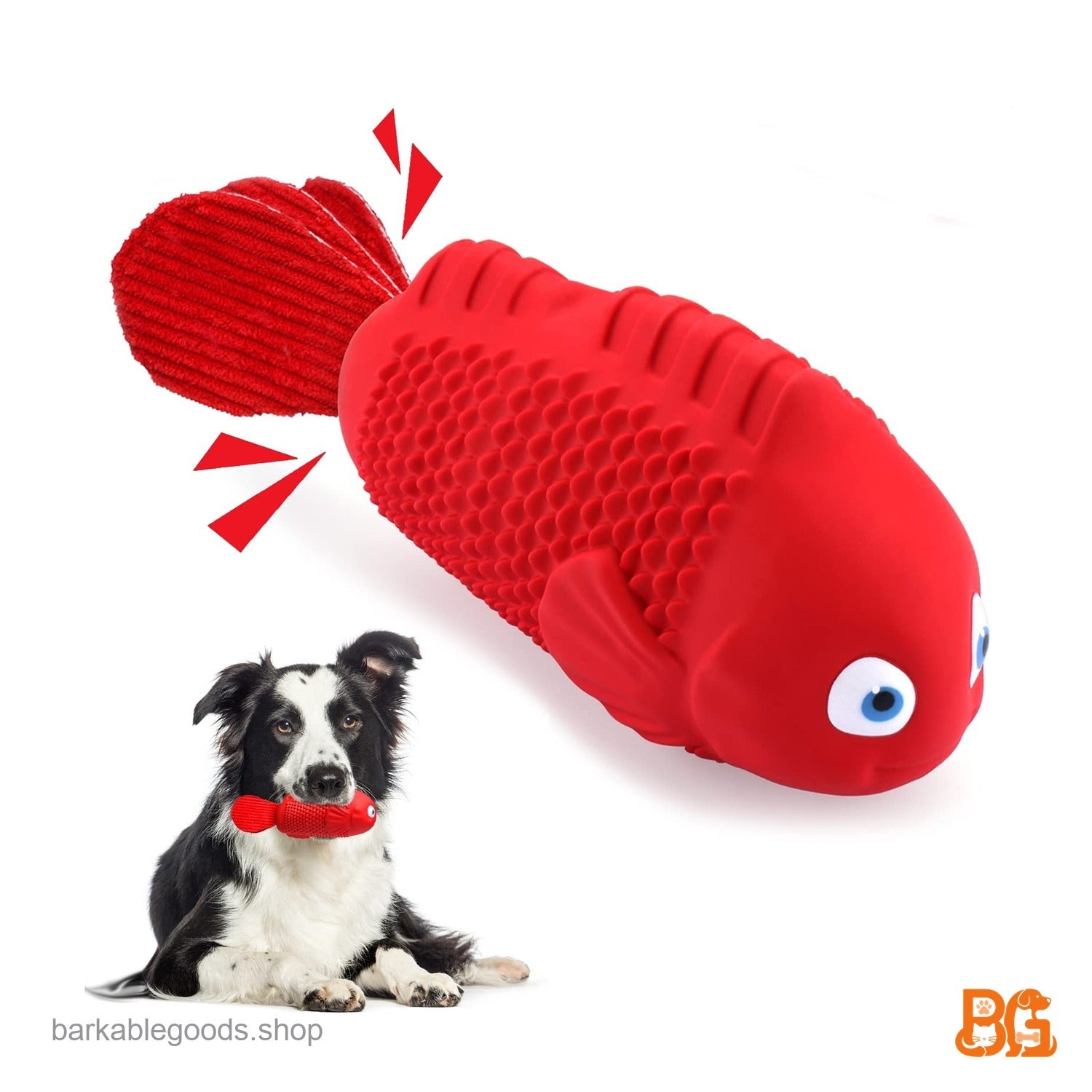 Barkable Tough Squeaker Chew Toy — Power Chewers